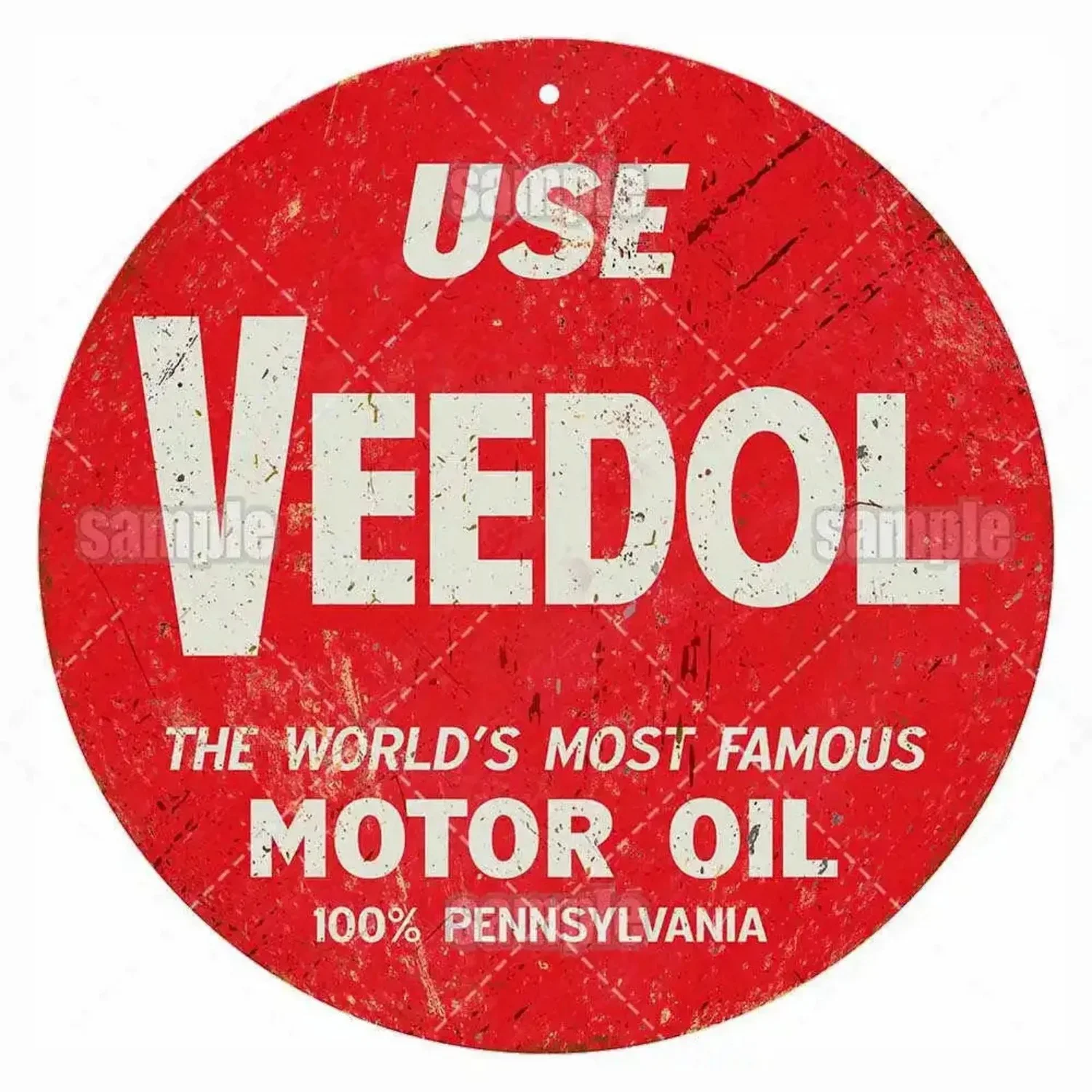 Vintage Retro Gasonline Oils Round Metal Tin Sign Rustic Decor Wall Art Posters Funny Iron Painting For Home Bar Pub Cafe Garage