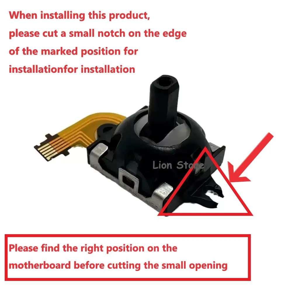 1pair-50pair For PlayStation Portal Handle Hall Effect Joystick  3D Analog Rocker PS No drift no welding Repair&Replacement