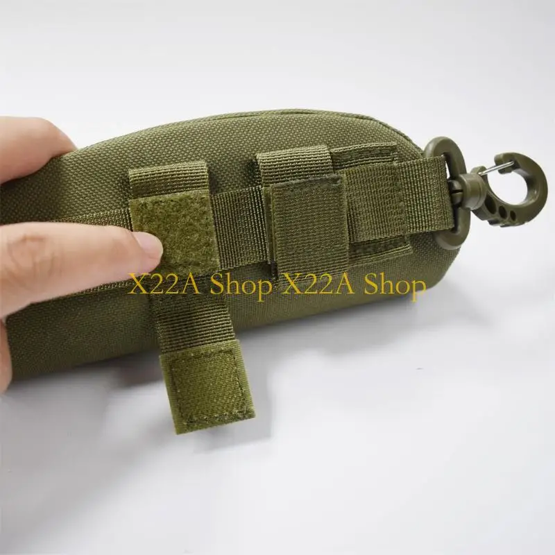 Unique Stylish Protective Glasses Case Stiff Synthetic Plastic, Fabric For Daily Commute