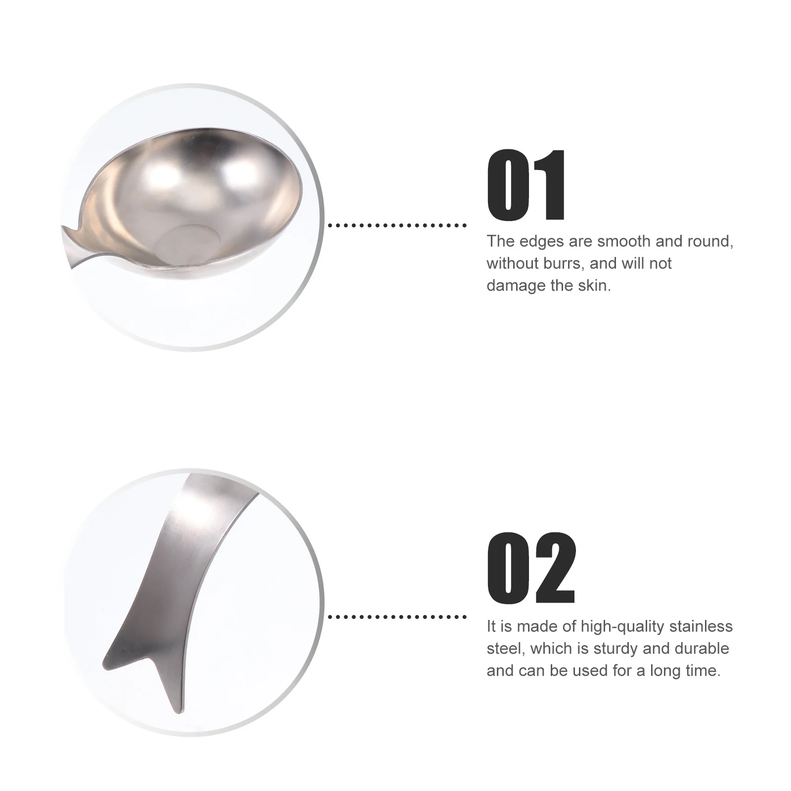 

1Pcs Wide Design Spoon Organizer Ladle Holder Stainless Steel Kitchen Supply Reusable Easy to Clean Silver Spoon Rests Holder