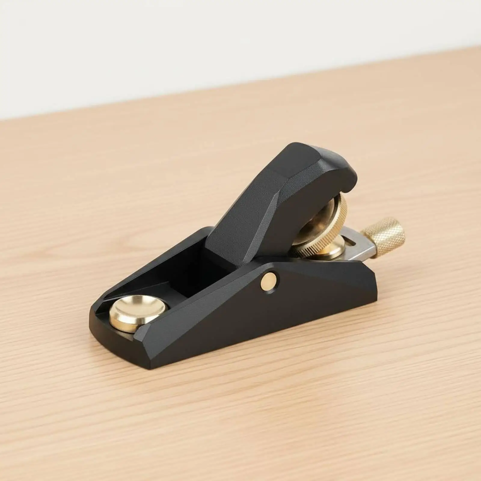 low-angle-mini-hand-planer-with-brass-fine-tuning-knobs-for-woodworking-model-making-and-quick-edge-cleanup-on-small-stock