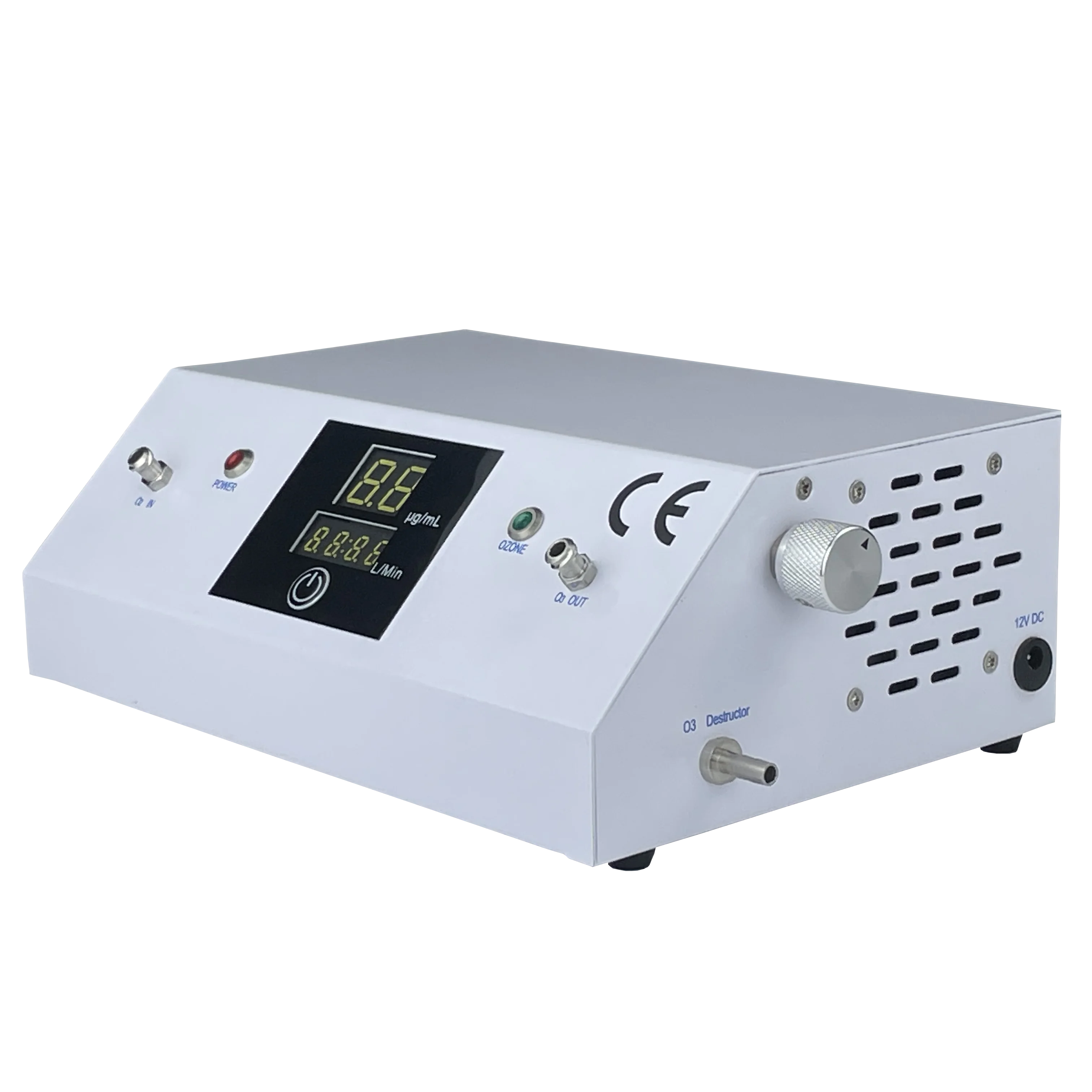 

Professional Medical Ozone Generator Machine with accurate flow sensor and LCD displayer