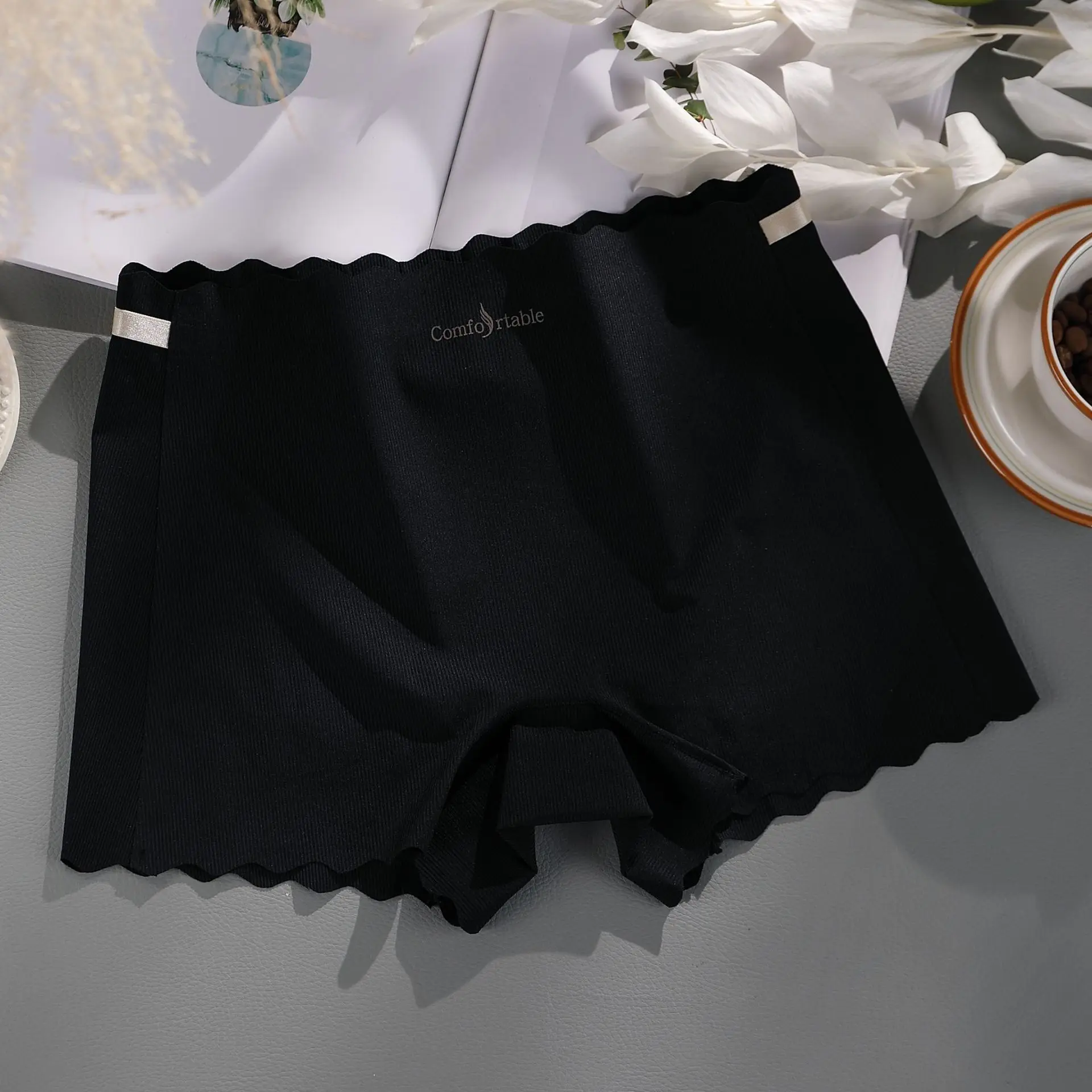 XL-3XL Ice Silk Plus Big Size Safety Short Pants Women Summer Underwear Skirt Boxer ShortsTight Bottomed Underpants Panties 2024