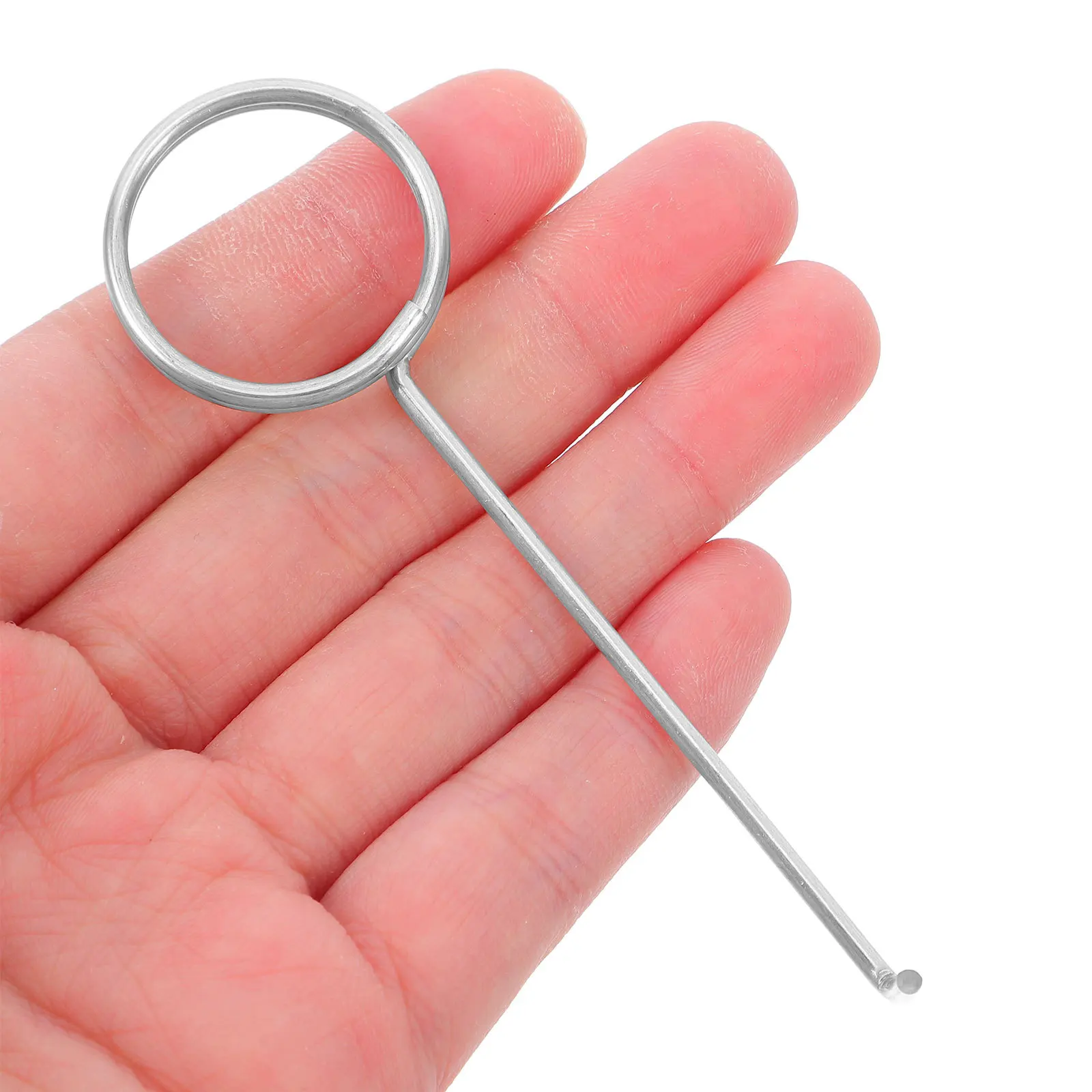 

50Pcs Stainless Steel Drain Key Lifting Hook Durable Shower Drain Tool Efficient Unclogging Puller Hair Remover Bathroom