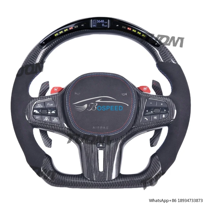 

Upgrade Carbon Fiber LED Steering Wheel For Bmw G20 G28 G29 G30 G32 G38 G11 G12 G05 G01 G02