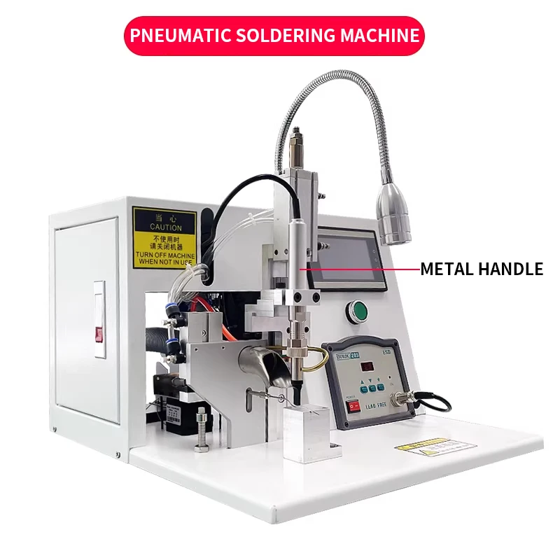 

Pneumatic Welding Machine Semi-Automatic Foot-Operated Wire Welding Machine Metal Handle Soldering Machine Custom Fixtures