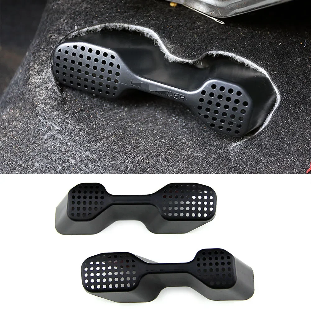 For Mitsubishi Eclipse Cross 2018 2019 2020 2021 2022 Seats Floor AC Heat Air Conditioner Vent Outlet Grille Covers Styling Trim