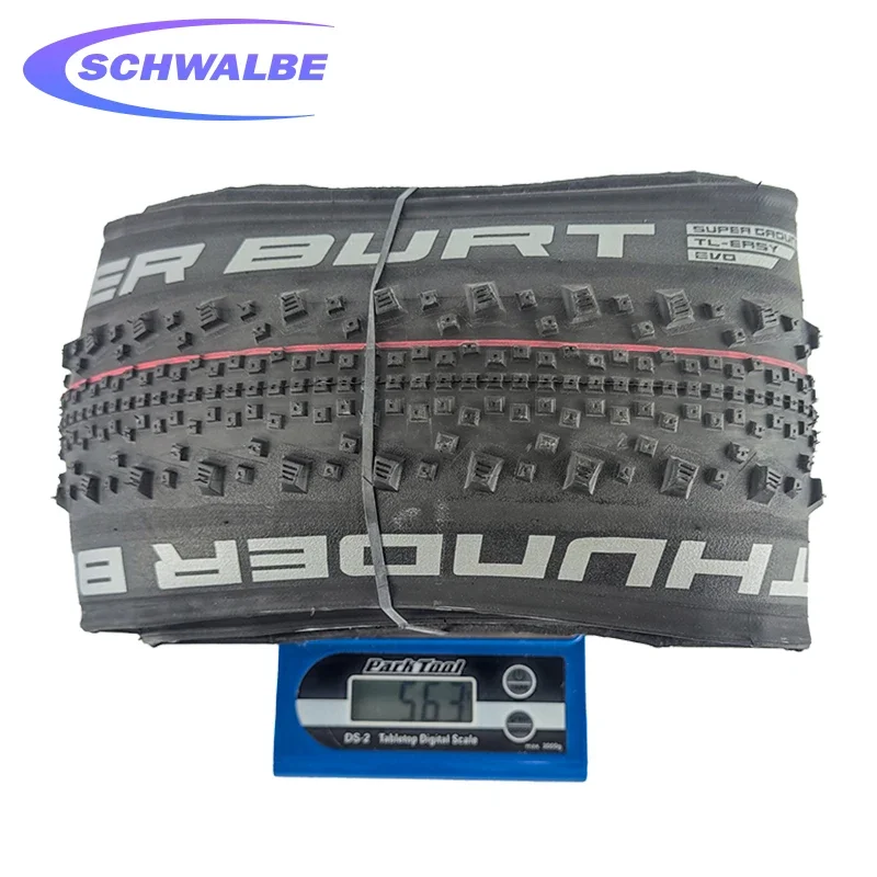 SCHWALBE THUNDER BURT 27.5/29x2.10 Black Tubeless Folding Tire Bike Tire for XC Road Gravel Tracks MTB Off-Road Cycling Parts