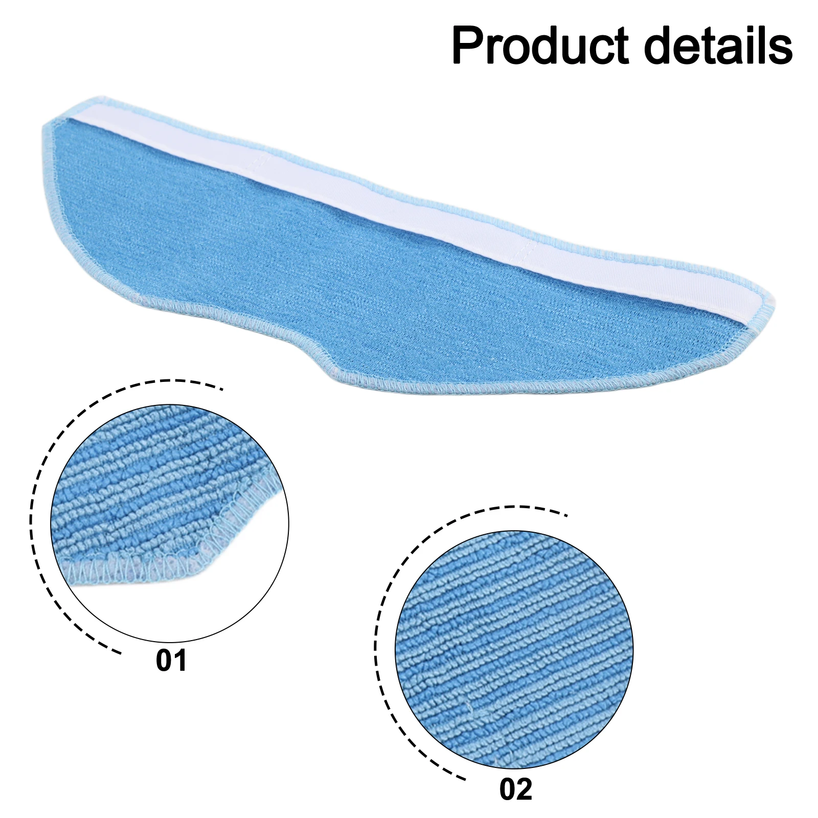 Bodenwischpads, Reinigungspads, Praktische Reinigungstücher, Langlebige Mikrofaser-Mopptücher