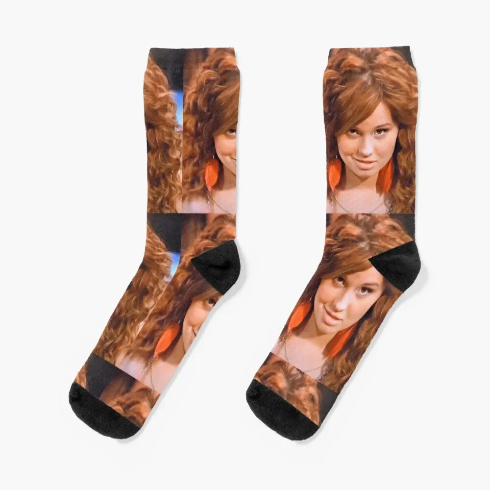 

Debby Ryan meme Socks funny gifts fashionable Mens Socks Women's