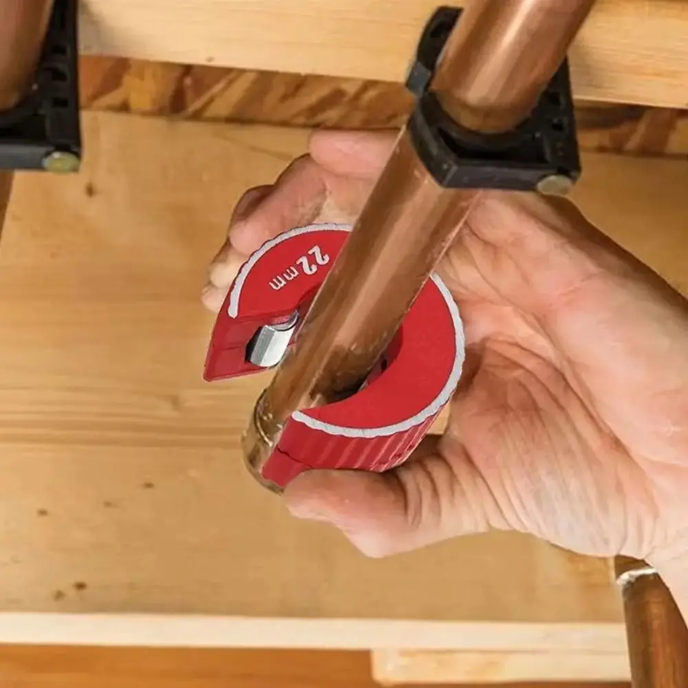 

Aluminium Alloy Body Pipe Slice Tool Self Locking Robust Durable Copper Tube Cutters Ratchet Handles Easy Operation