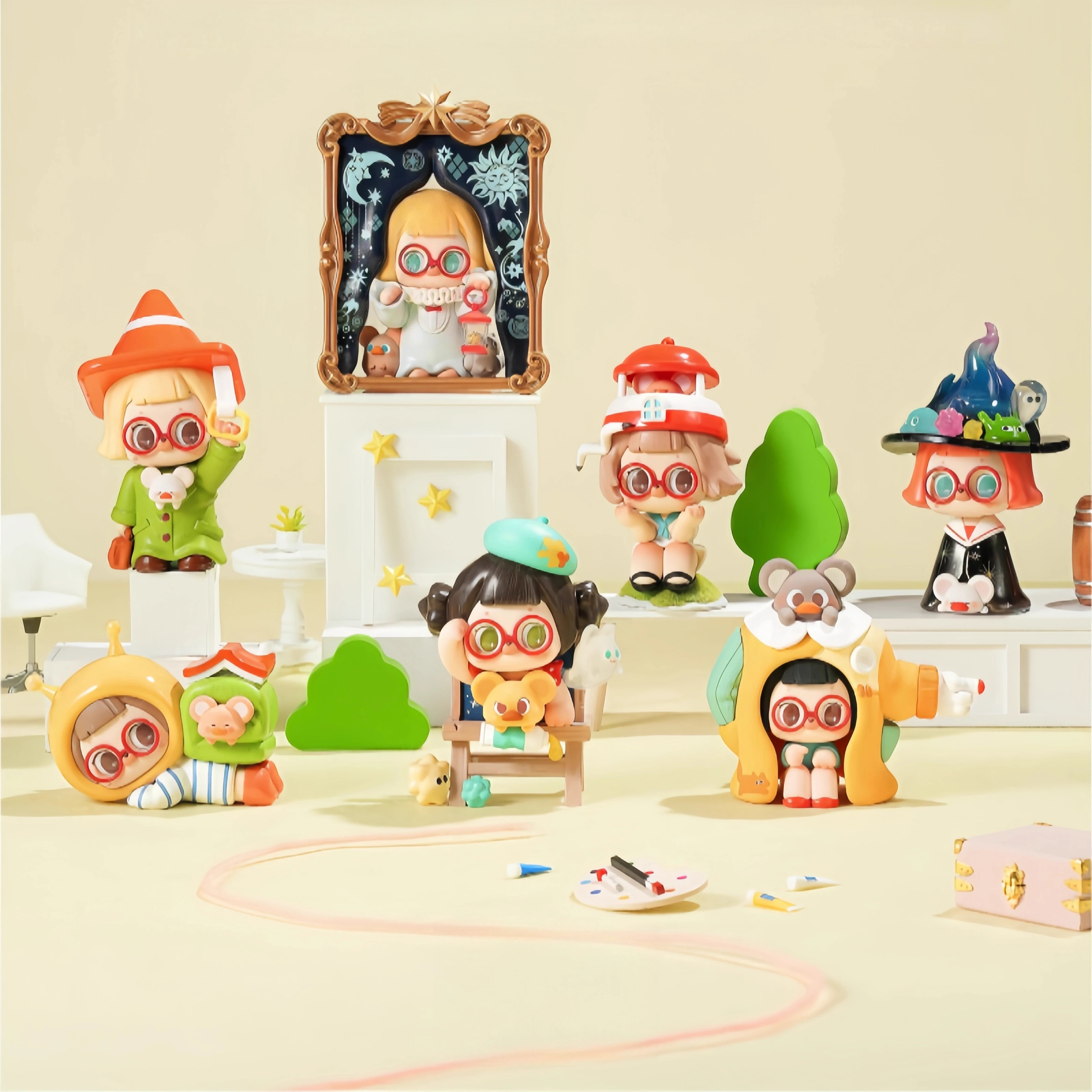 

DODOSUGAR Pepper Imaginative Little Hat Series Blind Box Guess Bag Original Toys Doll Cute Anime Figure Ornaments Gift