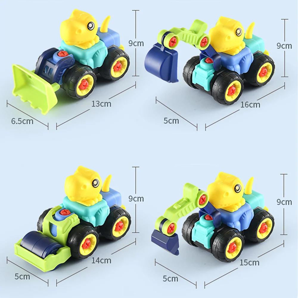 Children Disassembly Construction Engineering Car Toy Building Toys Truck