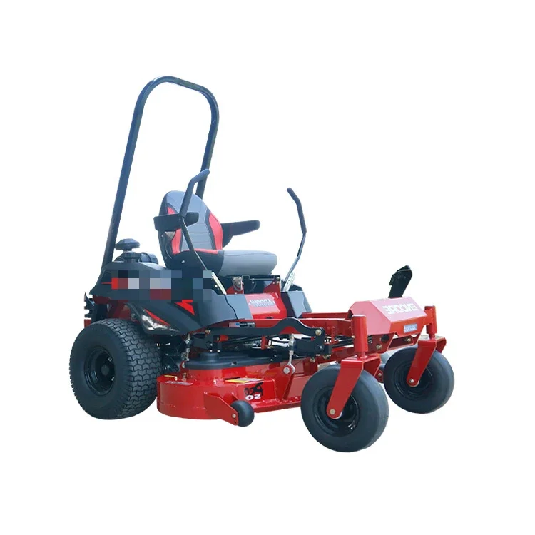 Hot selling 180 degree zero turn lawn mower with efficient weeding and smooth operation, featuring a new type of steering ride