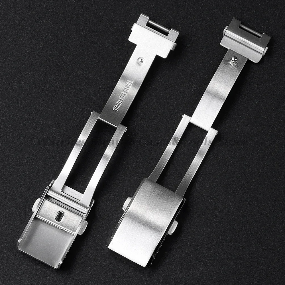 Boucle en acier inoxydable massif 9 × 16mm, pour fermoir de montre Rolex pour Submariner pour Oysterflex pour Daytona, accessoires de bracelet de montre de luxe