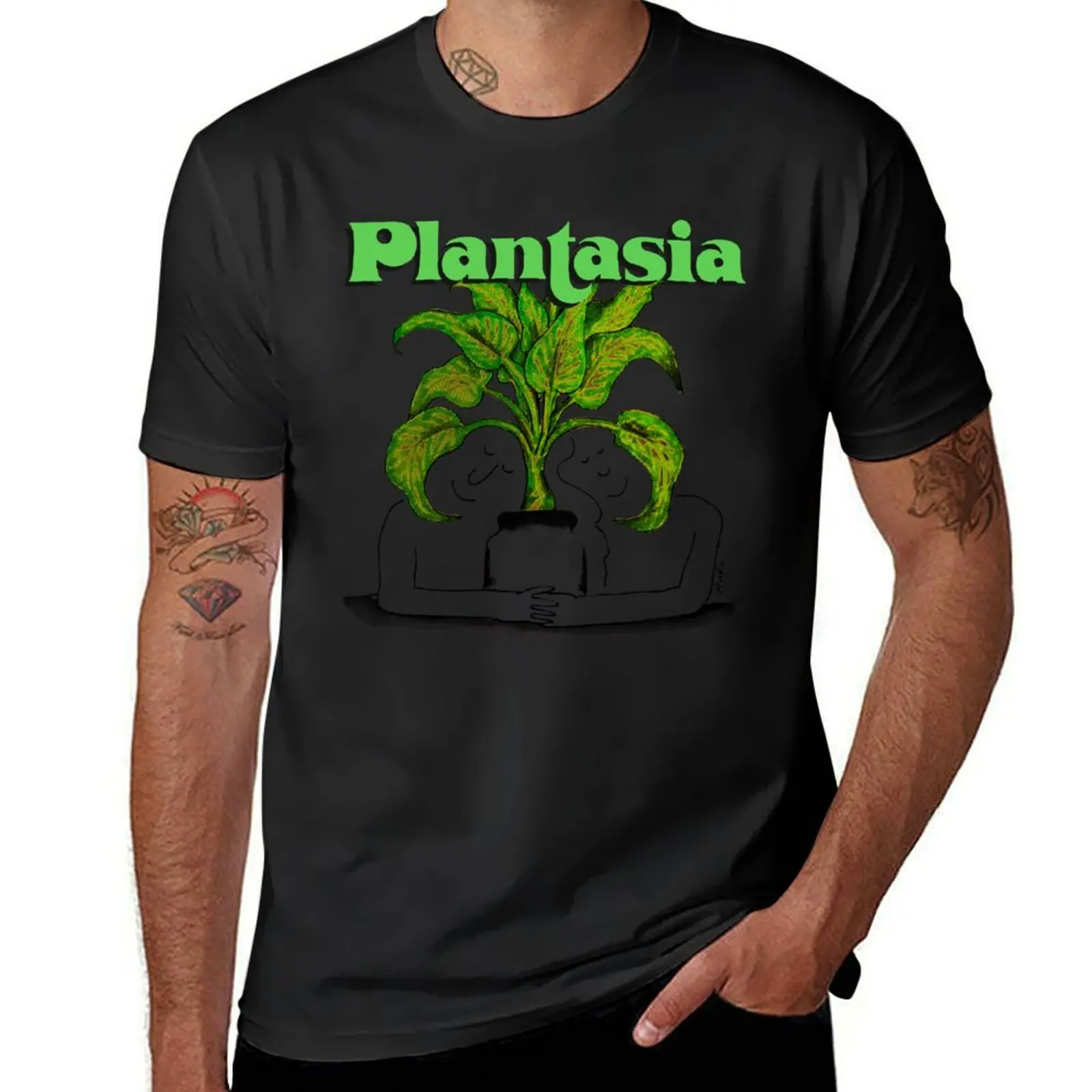 Mother Earth's Plantasia, Boho Music for Plants T-Shirt hippie clothes oversizeds plain mens champion t shirts