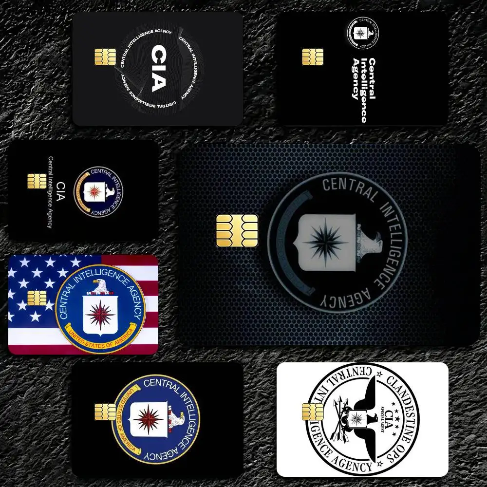 CIA Credit Card HD Stickers Premium matte film effectively prevents fingerprints and daily abrasion.