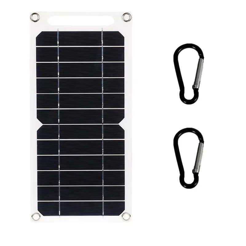 Zonnepaneel 30W USB Type-C Waterdicht Buiten Wandelen Kamperen Draagbare batterij Mobiele telefoon Oplaadbank Oplaadpaneel 6,8V