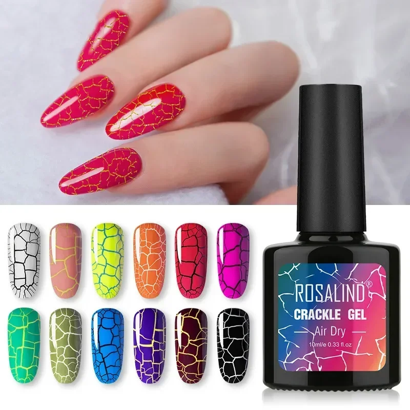 Knistern Gel politur Cracking Nagellack schnell trocknende Nail Art Gel Maniküre für UV Semi Permanent Base Top Coat