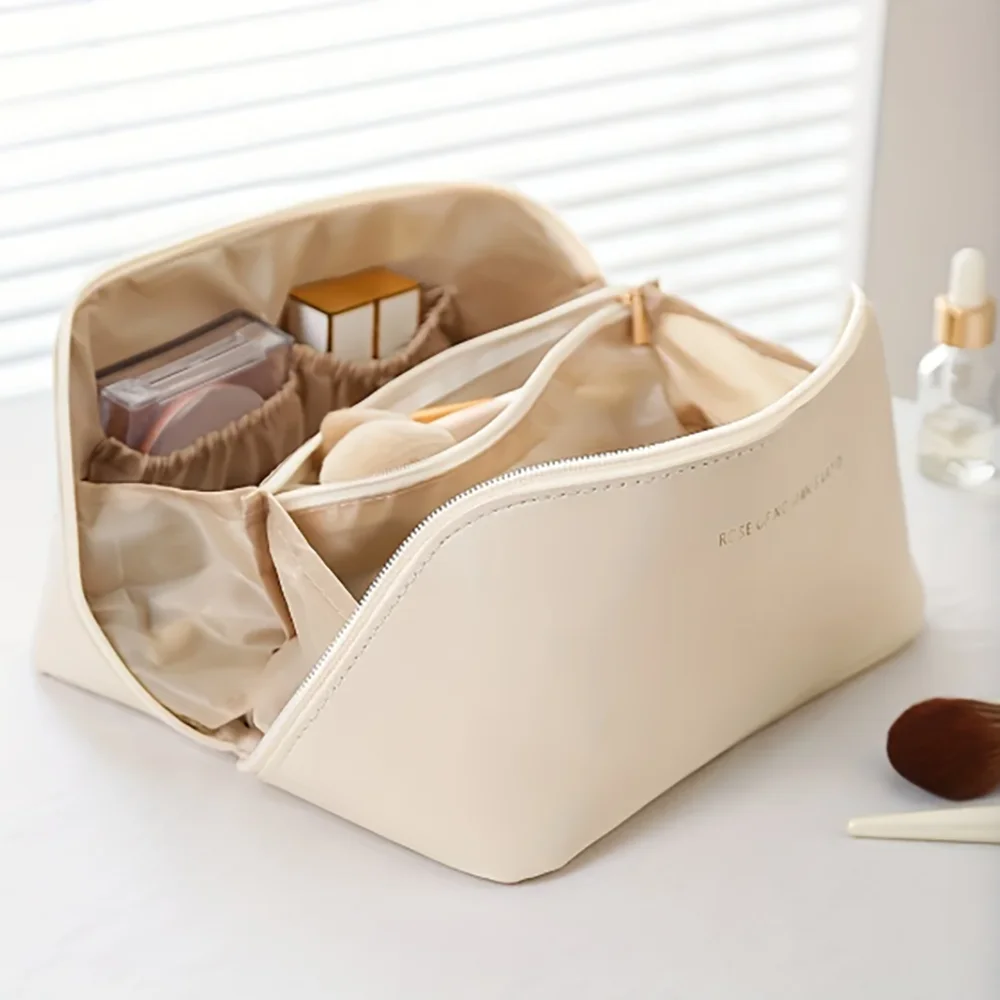 

Women's grooming bag storage bag luxury ladies' box makeup bag travel pillow bag portable zipper storage bag