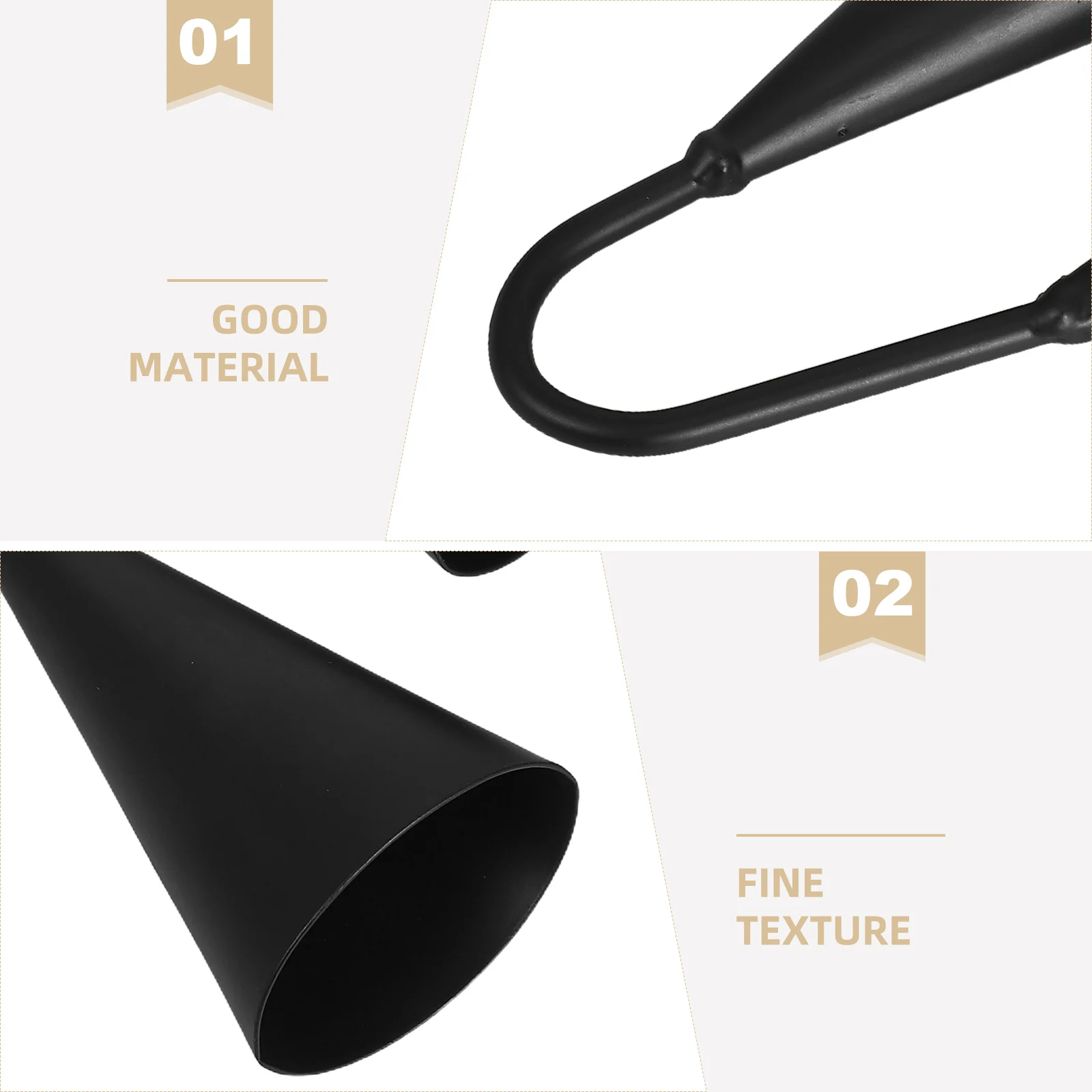 Tubos de metal de sino de extremidade dupla, som claro, instrumentos musicais orff para crianças, brinquedos montessori, mão portátil