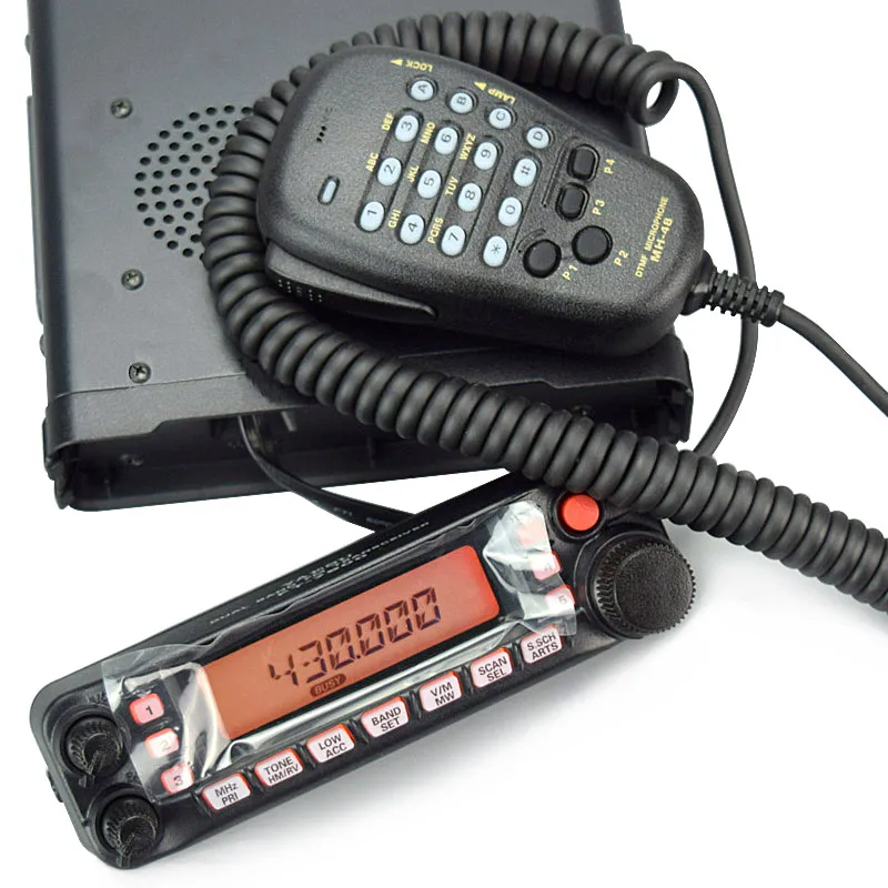 Yaesu FT-7900R Car Radio vhf uhf dual band Two Way Radio Communicator50km long distance woki toki Car Intercom HAM Walkie Talkie