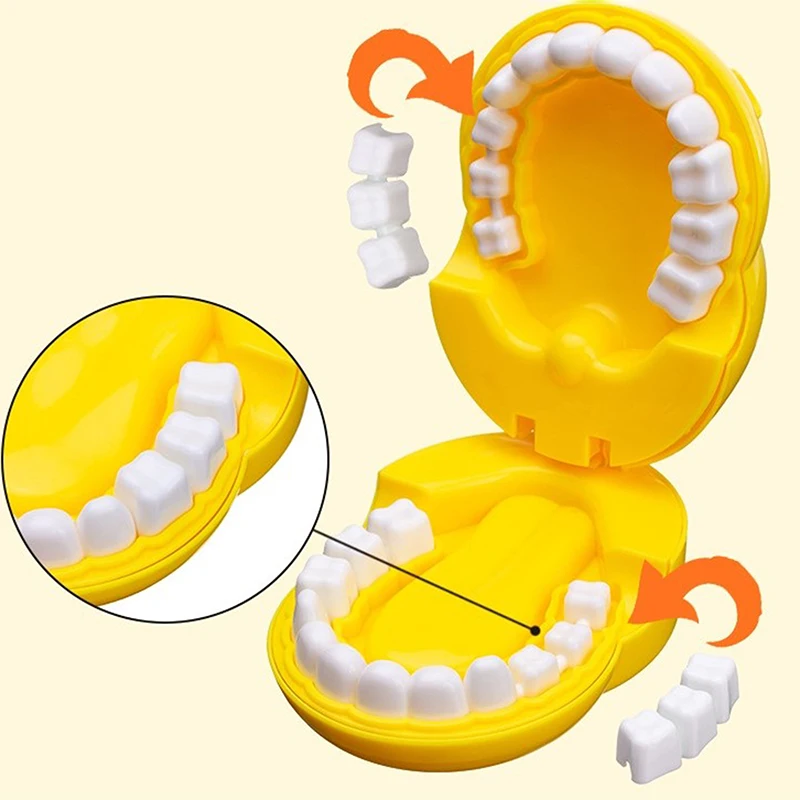 1 PCS Cute Teeth Model With Brush Giraffe Demo Teaching Study Learning Model Kids Children Brushing Toys Dentisty Clinc