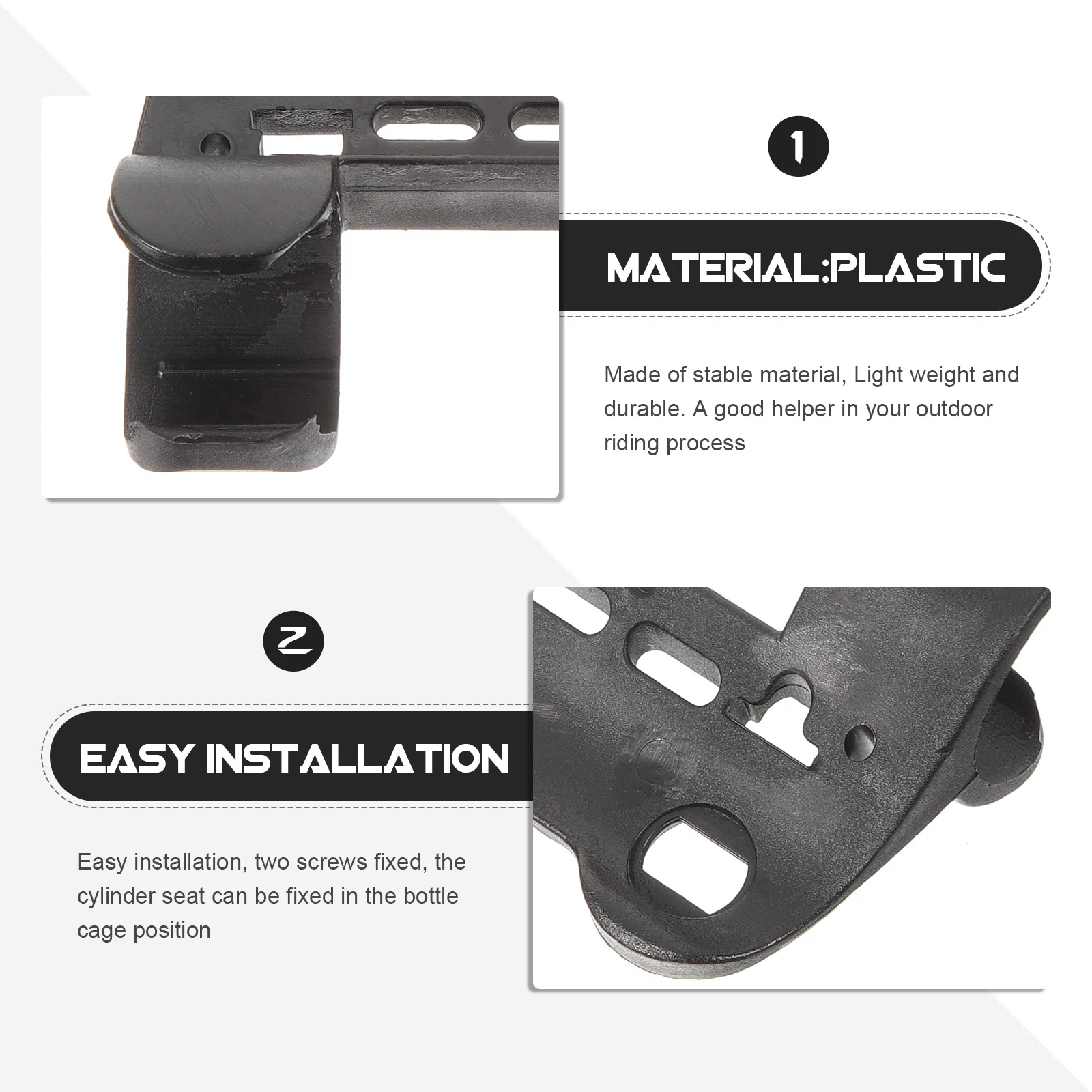 

Bike Holder Universal Pump Fixing Clip For Road Mountain Bike Sturdy Lightweight Durable Cycling Accessory Pump Mount Rack