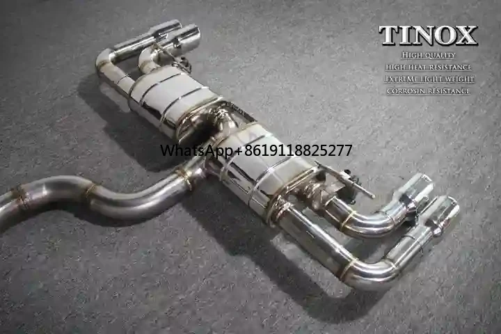 Stainless Steel Valvetronic high-performance Cat-back Exhaust Pipes for Audi TTS TT TTRS Catback exhaust