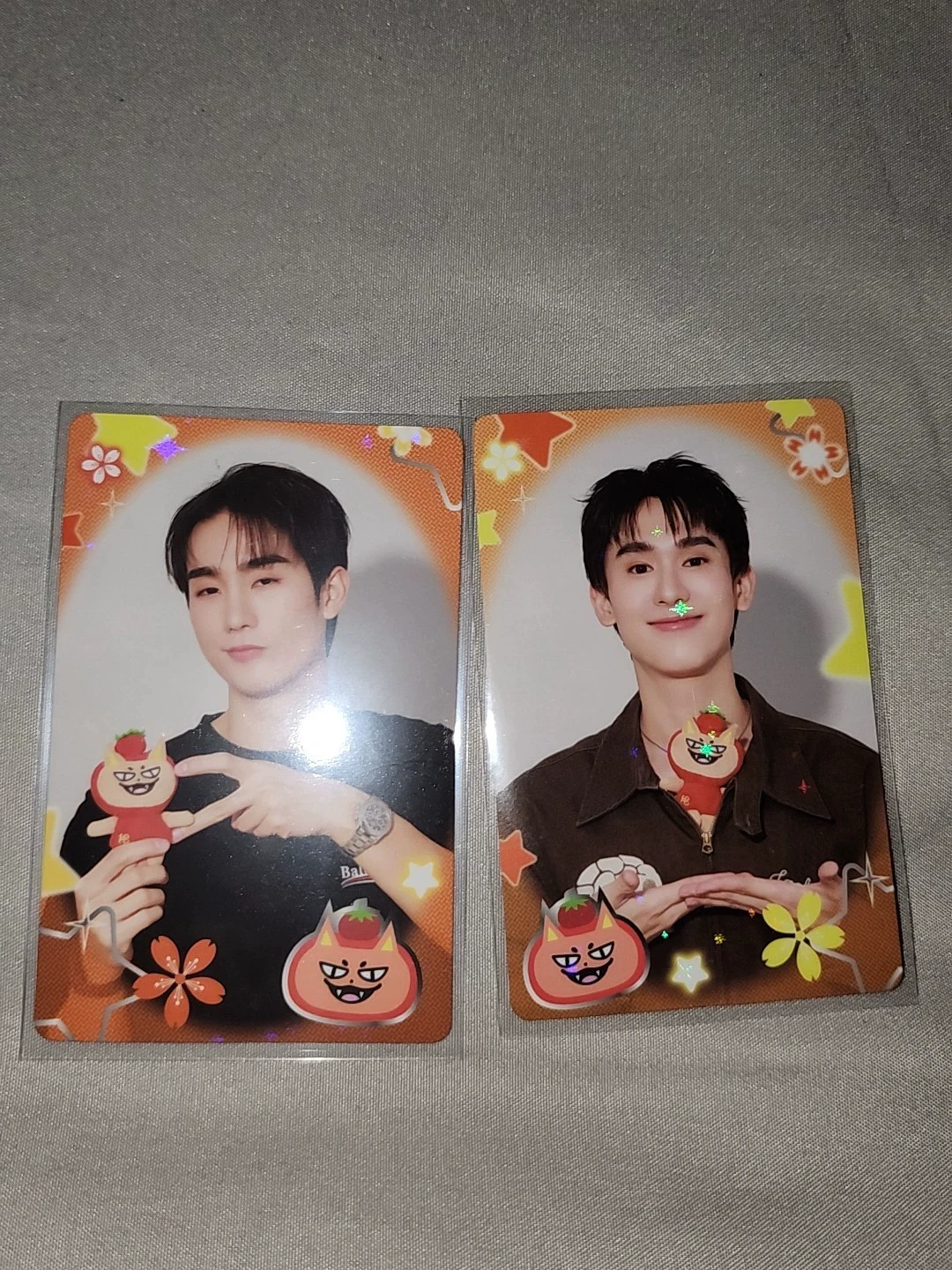 

2Pieces Thai TV A Boss and A Babe Thai Star Forcebook Tomafox Pop Up Store Nagoya Japan Photocard
