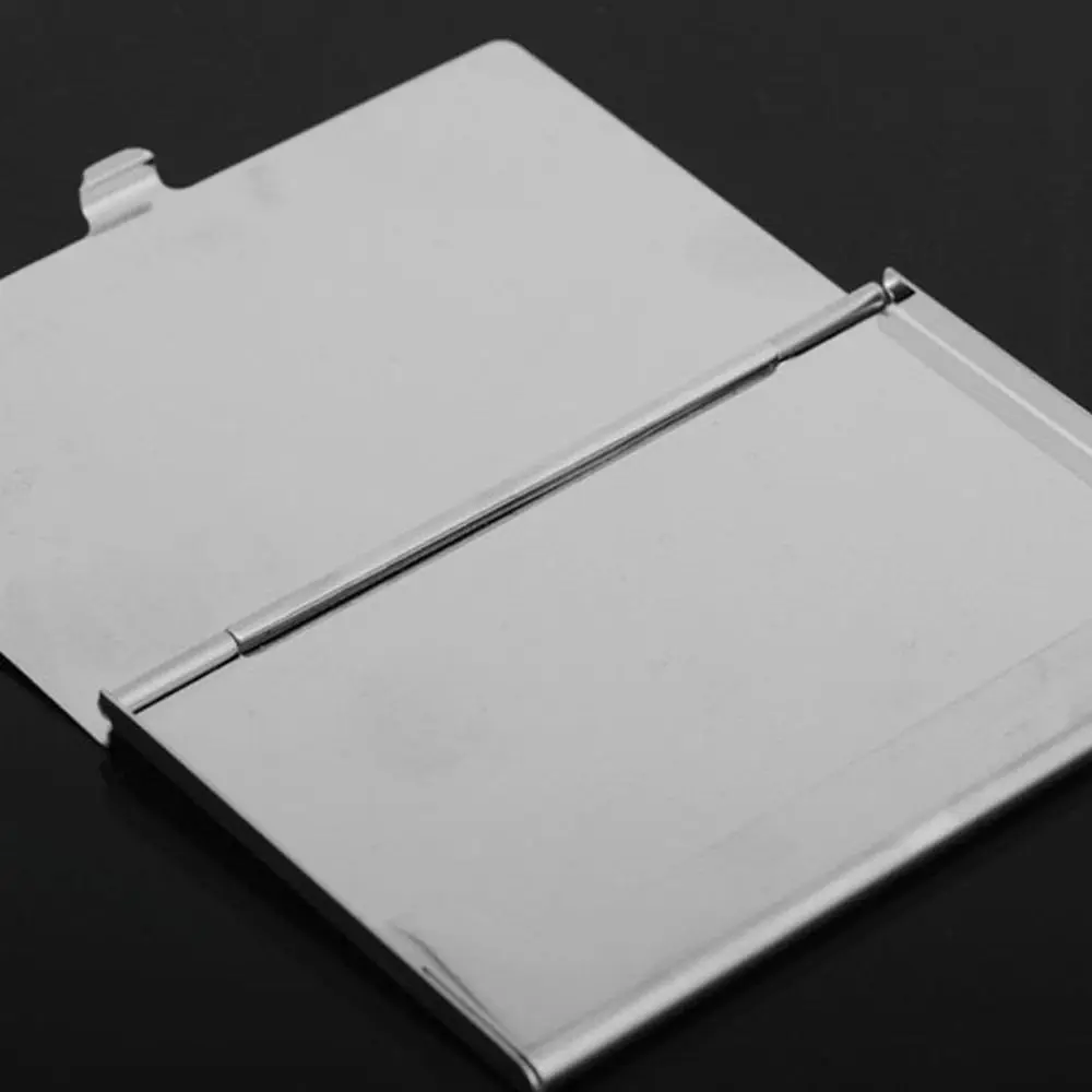 Cover Storage Credit Stainless ID Box Business Waterproof Namecard Clip Card Case