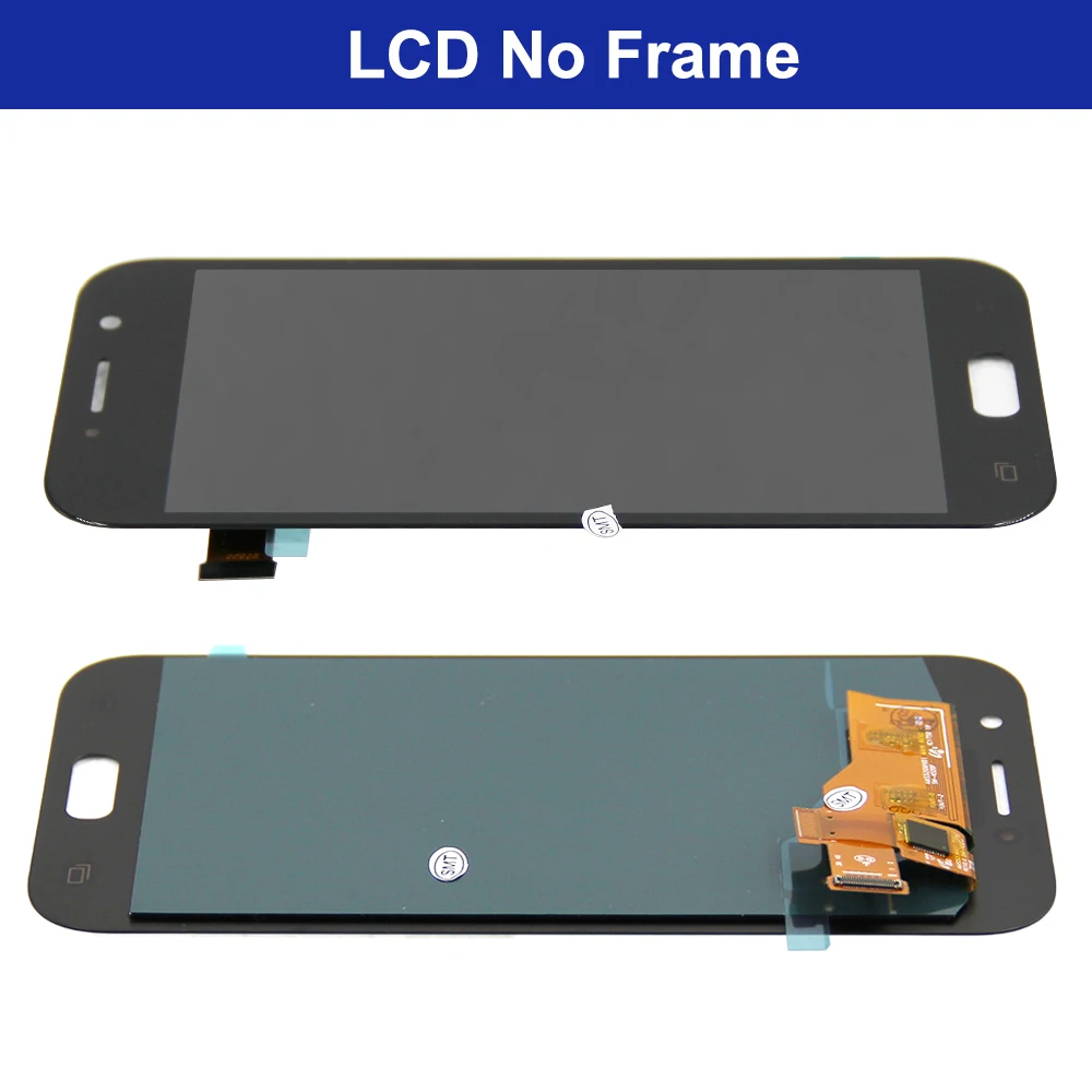 For AMOLED For SAMSUNG A5 2017 LCD Display Touch Screen Digitizer Assembly For SAMSUNG A520 SM-520F A520M A520 Display