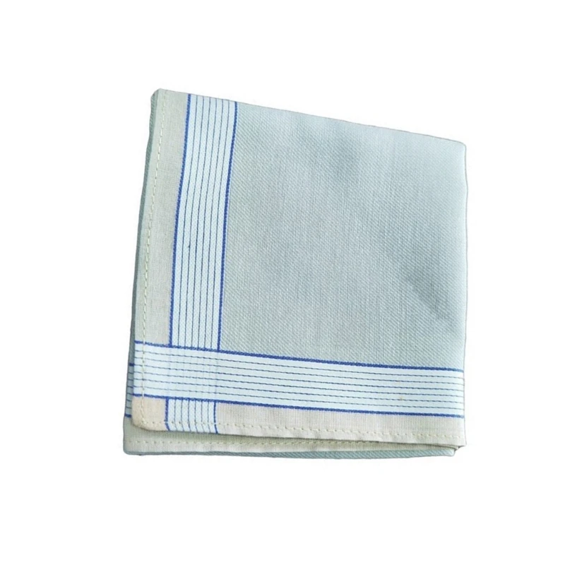 แบบพกพาลายผ้าเช็ดหน้า Pocket Square 43x43 ซม. Hankies กระเป๋า Dropship