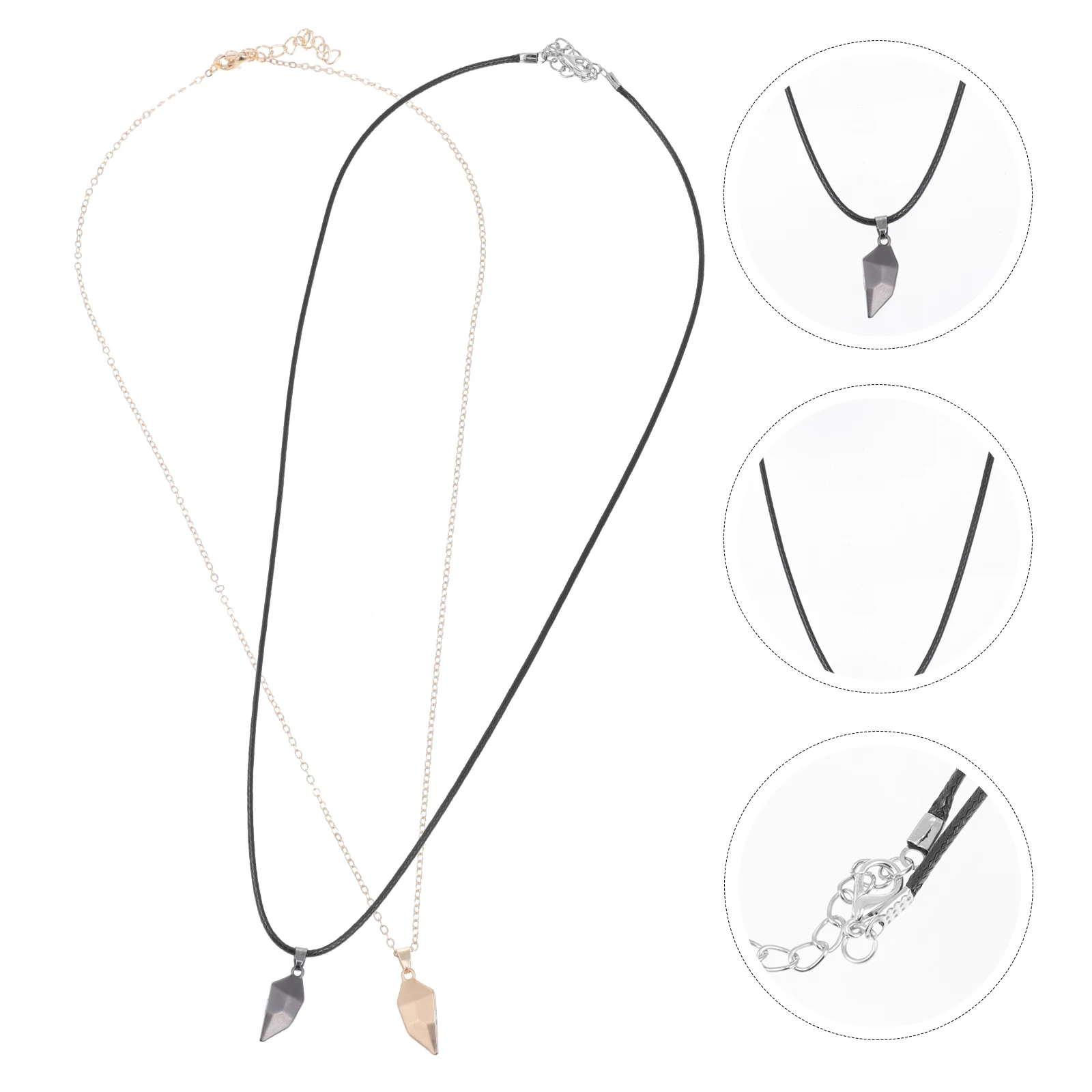 

Couple Necklace Women Necklaces Trendy Magnetic Lovers Accessories Jewelry Heart Couples Pendant