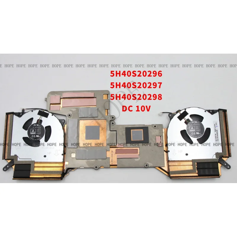 5H40S20296 5H40S20297 5H40S20298 NEW FOR Lenov Savior Y9000K R9000K 2021H Legion 7-16ACHg6 82N6 Cooling Fan HEATSINK