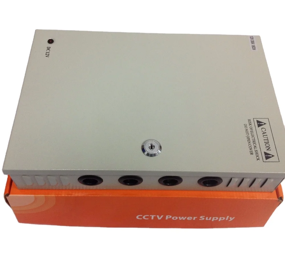 C-Power Supply dc 12V 30A Power Supply 18Ch PSU CCTV power Box