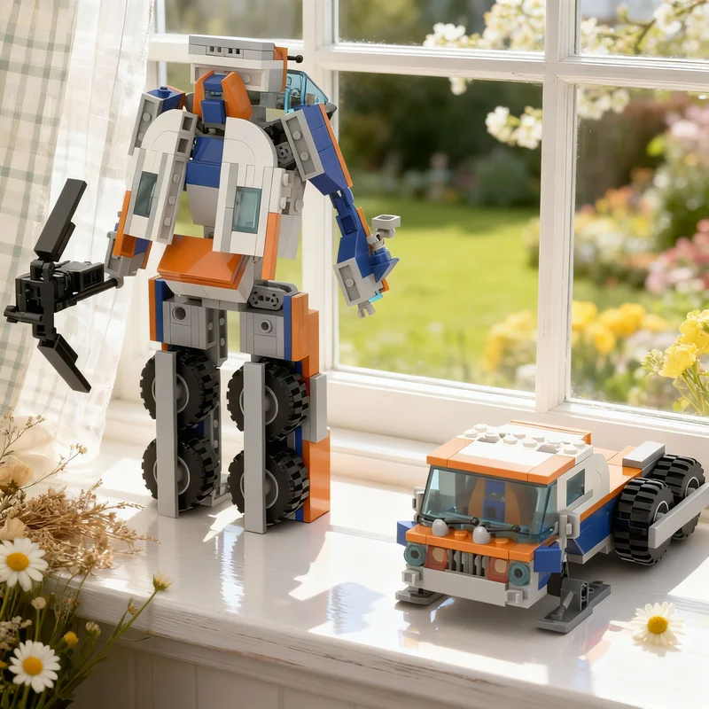 Art Craft Ideas For Christmas - 251 szt. MOC Transformer - Model