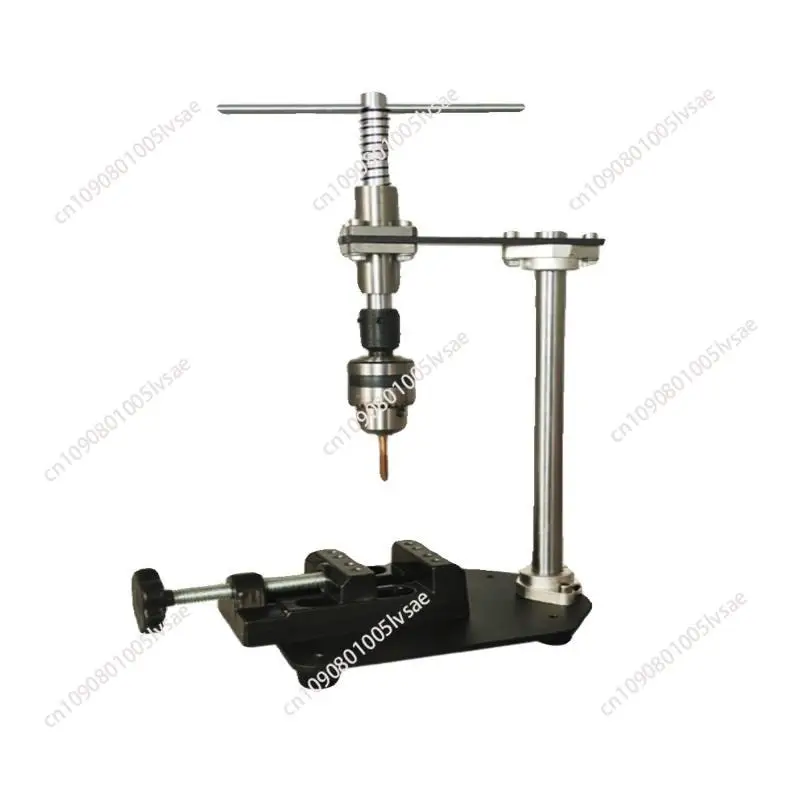 Manual Vertical Tapping Machine Tapping Teeth Small Hand Adjustable Tap Wrench Table Winch Lengthened Ratchet Swing Probe Arm