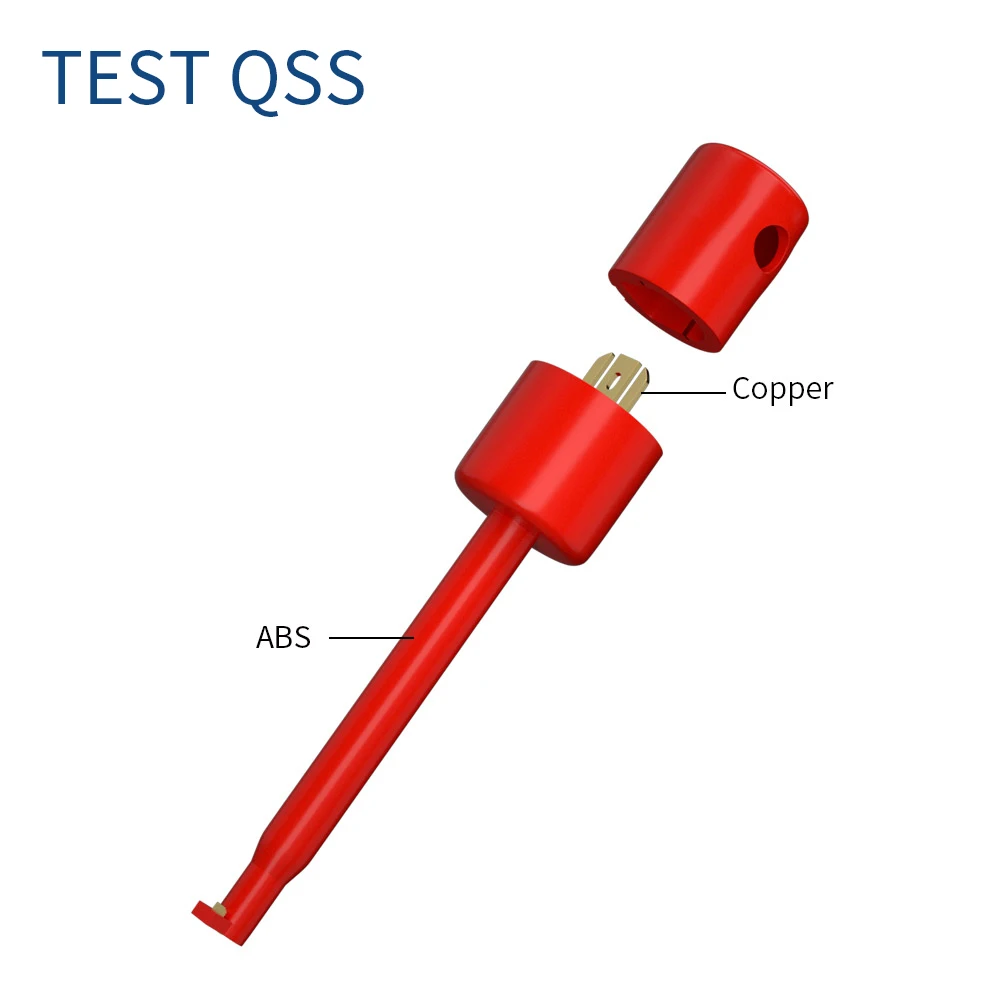 Imagem -05 - Qss Cobre Mini Grabber para Multímetro Test Lead Acessórios Elétricos Clip Smd ic Q.30006 10 Pcs
