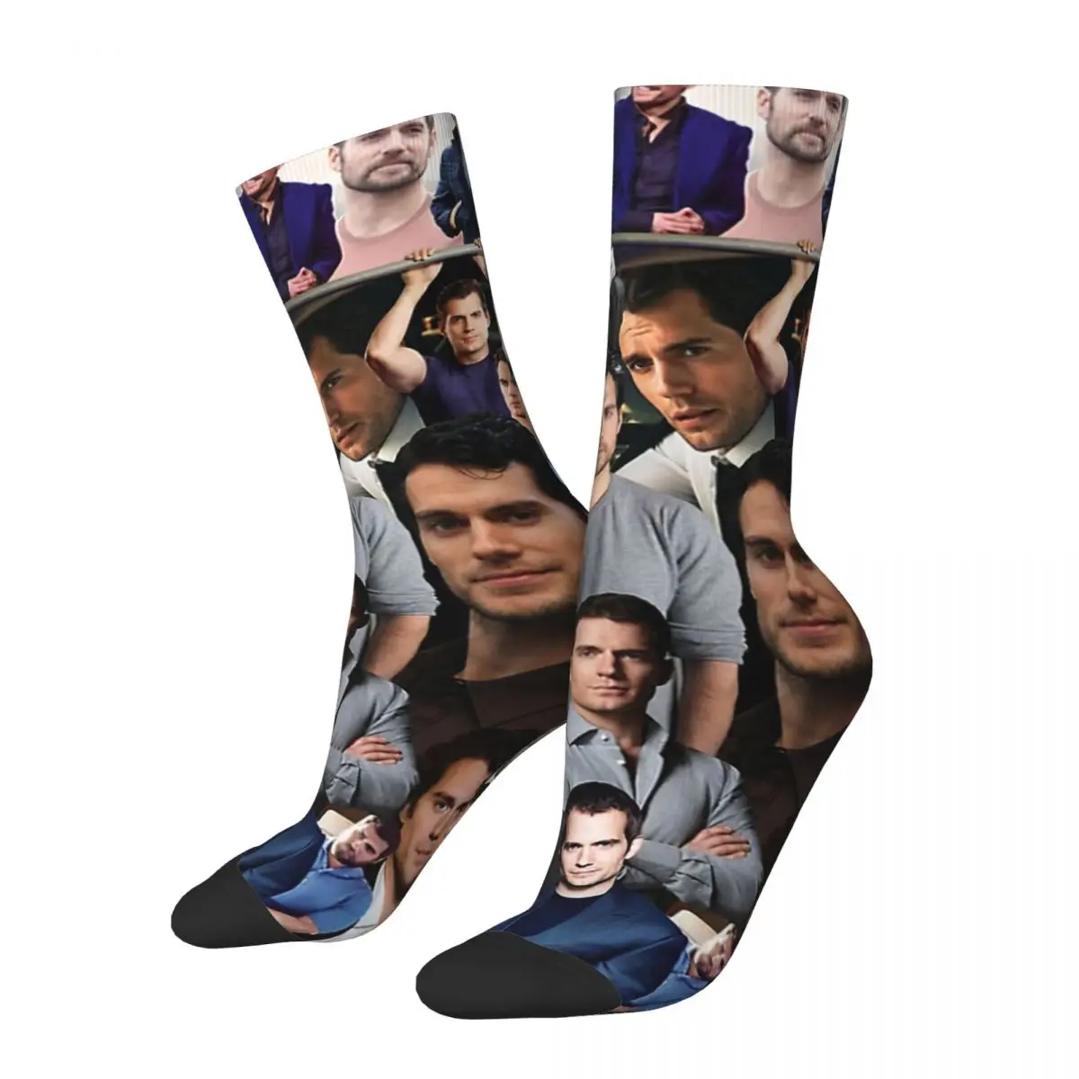 Henry Cavill Collage Adult Socks,Unisex socks,men Socks women Socks