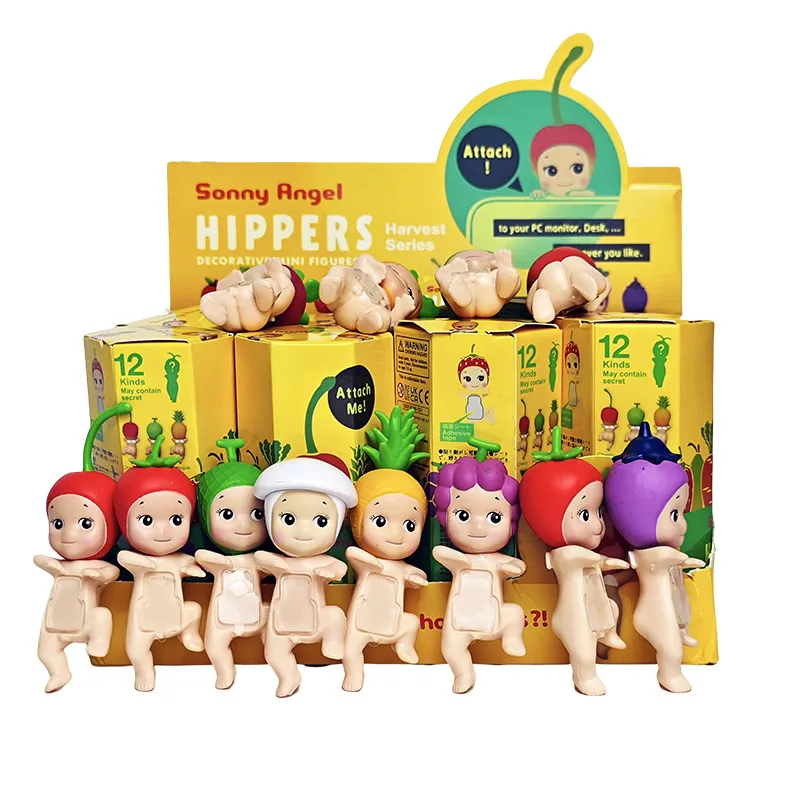 

In Stock Sonny Angel New Angel With Cheek Fruit Blind Box End Box Car Ornament Mobile Phone Decoration Cupid Anime Lovely Gifts