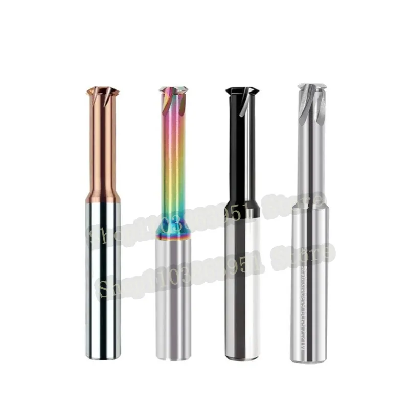 

HRC58 CNC Machine Solid Carbide Single Tooth Thread Milling M1 M1.2 M1.4 M1.6 M2 M3 M4 M5 M6 M8 M10 M12 M14 mill mills Cutter