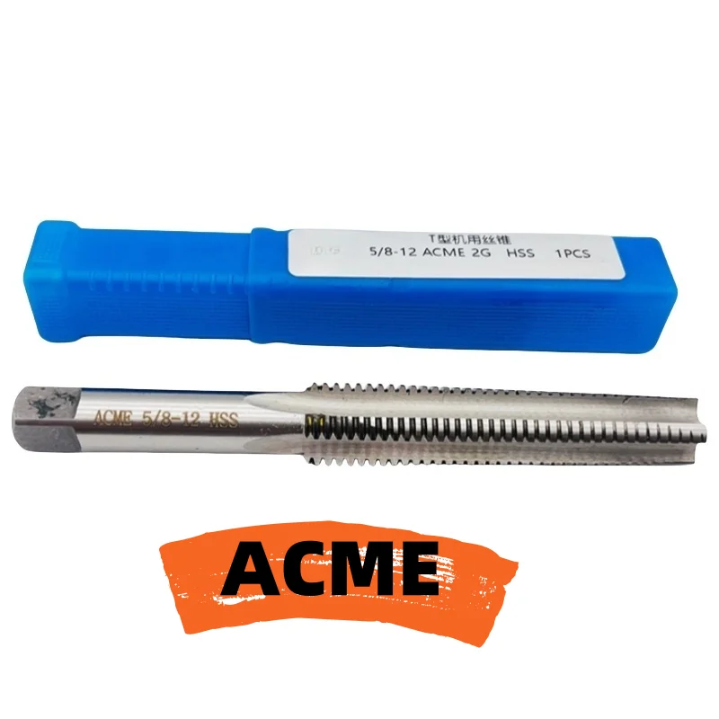 1PCS HSS Right Hand American Trapezoid Tap 29° ACME 7/8 15/16 1'' 1/16 1'' 1/8 1''3/16  1''5/16 1'' 1/2 1'' 7/16 Thread Taps