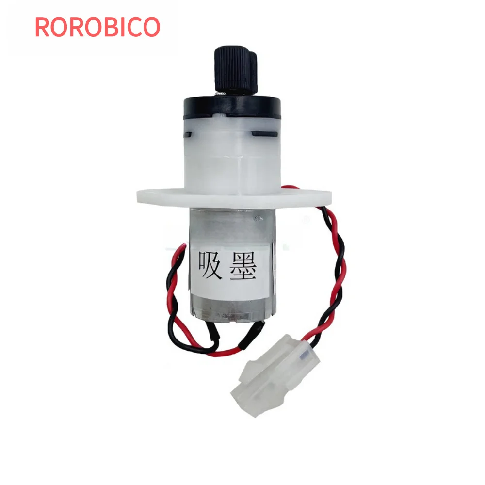 2pcs UV Ink Pump FH-3 Air Diaphragm Pump DC 24V 3W 200-300mL/Min Ink Absorb/ Supply Pump for DTF/UV Flatbed Printer