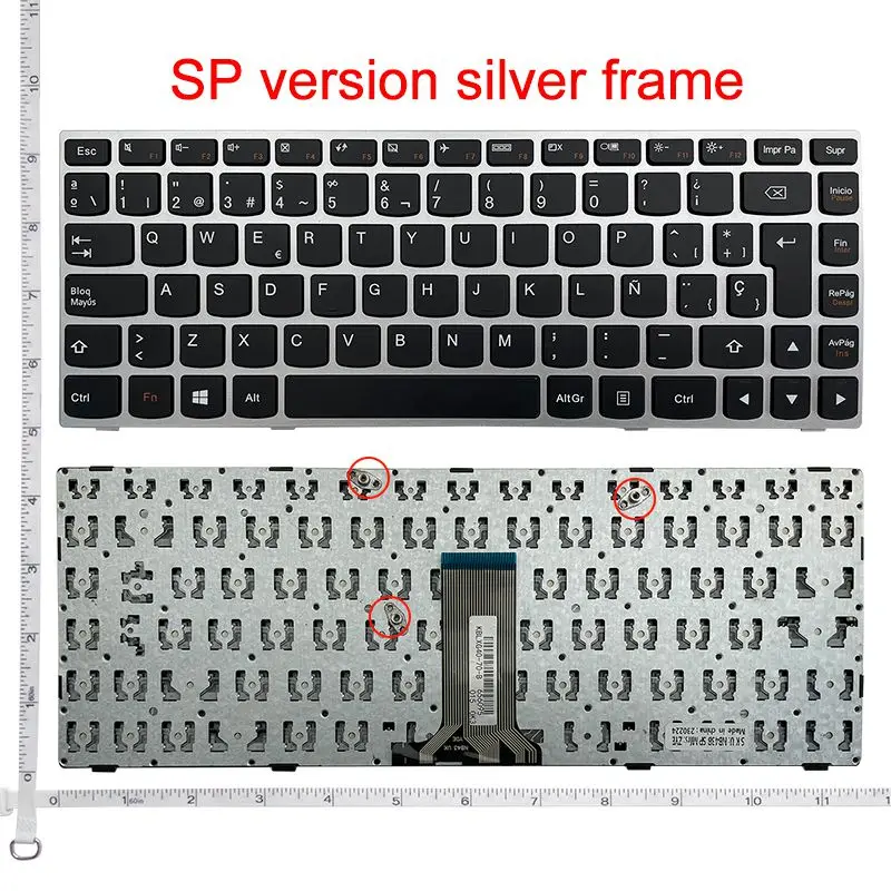 SP New laptop keyboard for lenovo xiaoxin 300 xiaoxin 305 G40 g40-30 g40-45 G40-70 G40-75 G40-80 n40-70 n40-30 B40-70 Flex2-14a