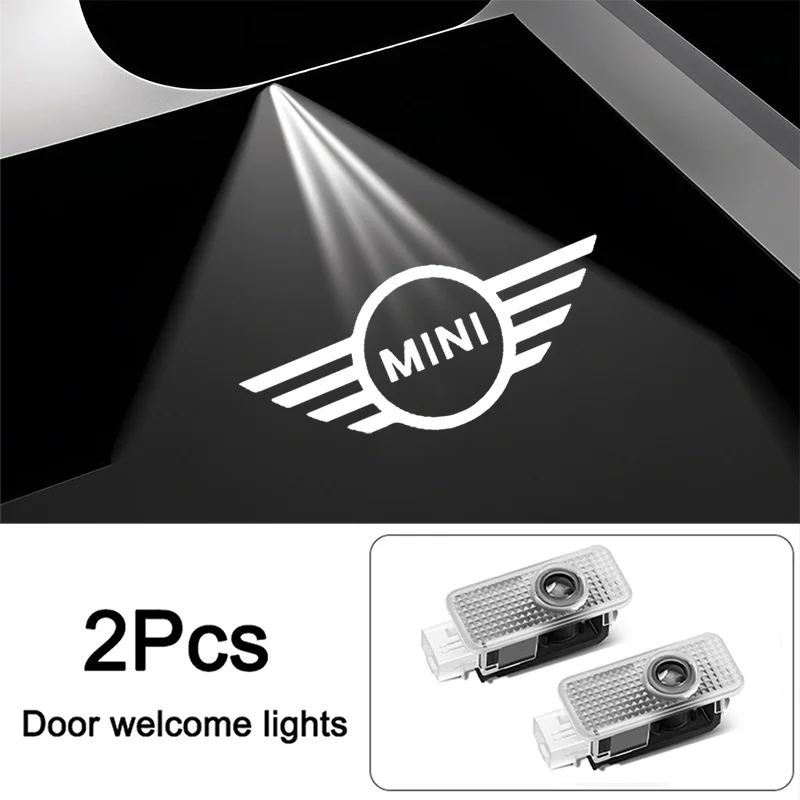 LED HD Auto-Türlogo-Willkommenslicht-Projektorlampen Zubehör für MINI Cooper S Works JCW R55 R56 R50 R53 R60 R61 F54 F55 F56