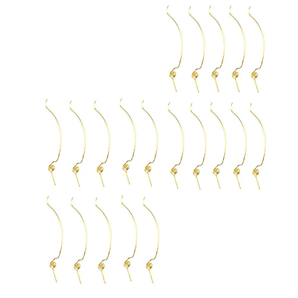 

70 Pcs Musical Instrument Piano Spring Hammer Metal Springs Upright Replacement