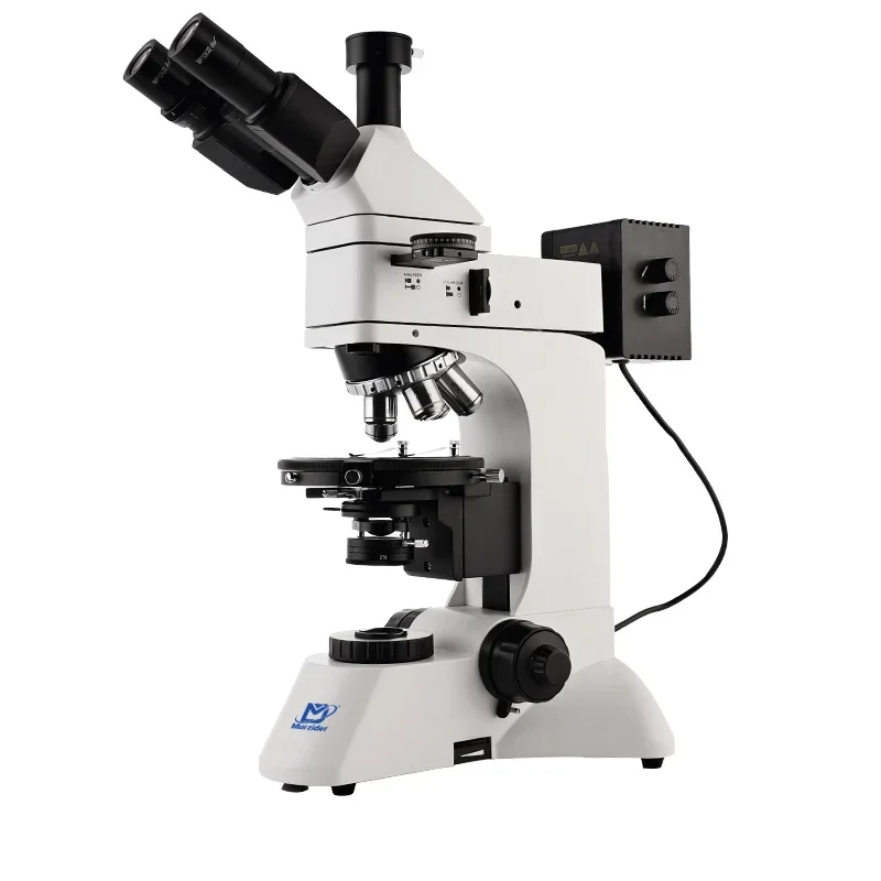 Trinocular reflection professional polarizing microscope, polymer materials
