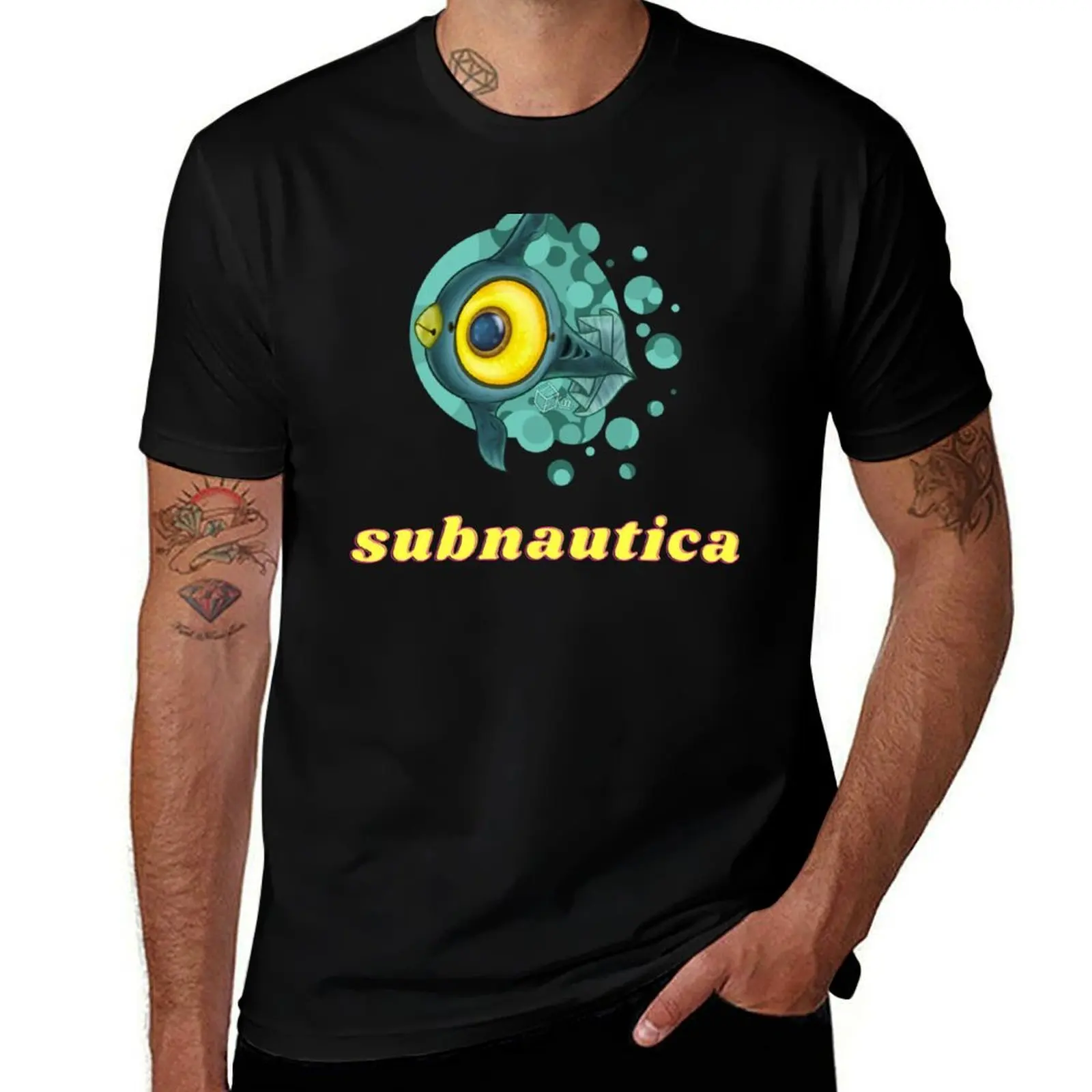 

Subnautica Peeper T-Shirt Street Style Casual Tee Shirt