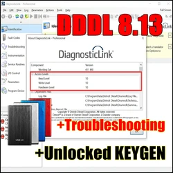 Detroit Diesel Diagnostic Link DDDL 8.13 Professional Level 10 +Troubleshooting Data DEC Report +Unlocked keygen for Many PCs